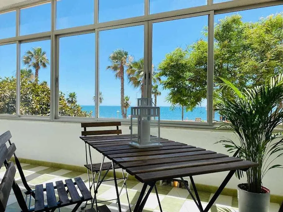 Almirante 1º Linea De Playa Con Parking Apartment Malaga