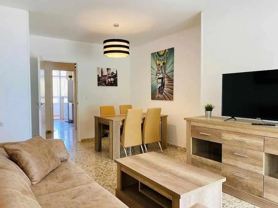 Almirante 1º Linea De Playa Con Parking Apartment Malaga